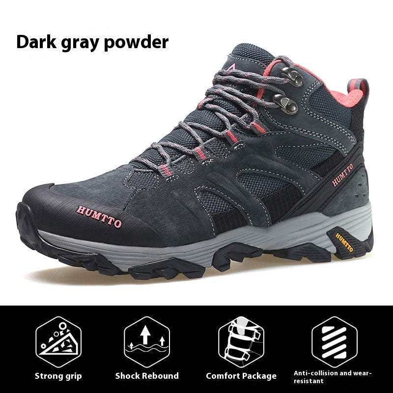 Waterproof Non-slip High-top Wear-resistant Hiking Boots