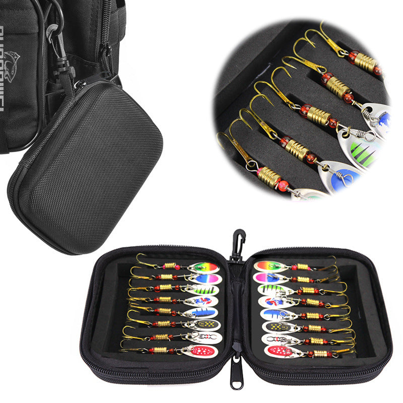Rotating Composite Sequin Fly Hook Fishing Bait