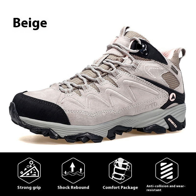 Waterproof Non-slip High-top Wear-resistant Hiking Boots