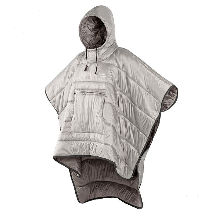 Portable Camping Quilt Warm  Travel Wearable Cloak