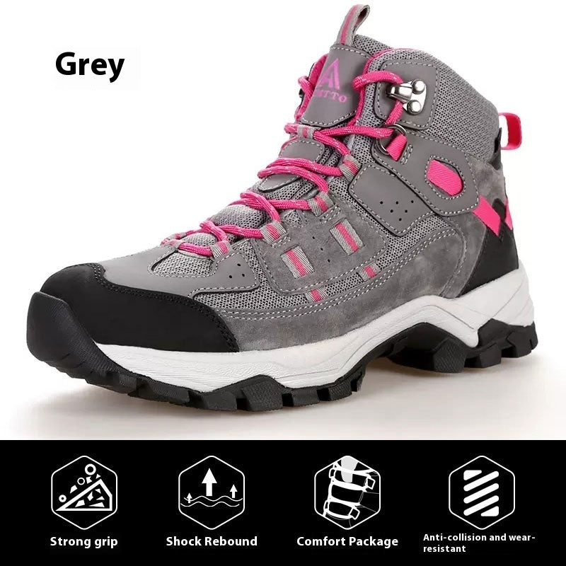 Waterproof Non-slip High-top Wear-resistant Hiking Boots