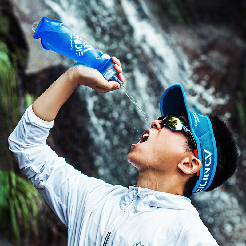 Water Bottle Camping  Cycling Running TPU Soft Water Bottle